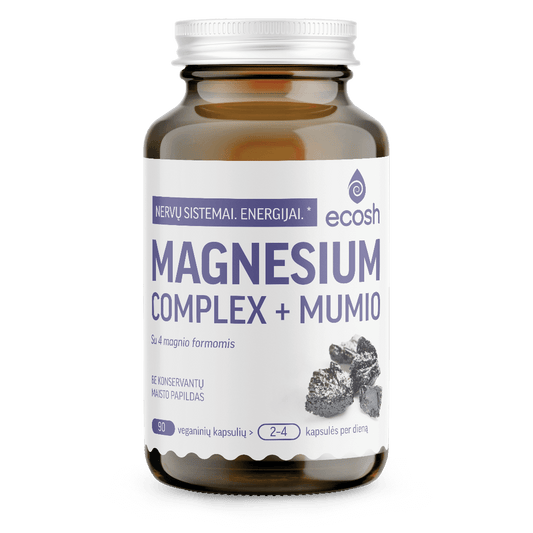 ECOSH Magnesium complex + Mumio, 90 capsules
