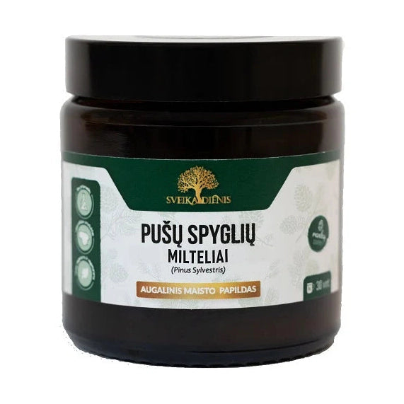 Pušų spyglių milteliai