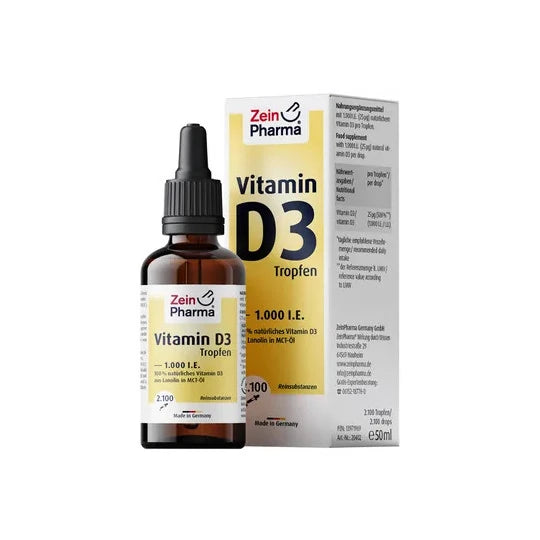 Vitaminas D3, geriamieji lašai, 1000 TV