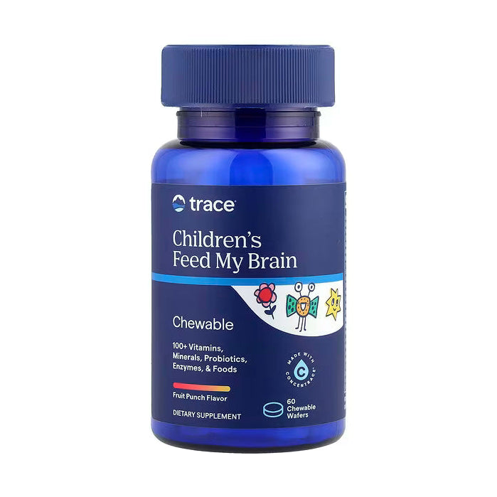 „Trace Children's Feed My Brain“ 60 kramtomų tablečių