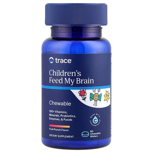 „Trace Children's Feed My Brain“ 60 kramtomų tablečių