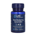 Life Extension Skin Restoring Ceramides liquid vegetarian capsules bottle for skin hydration