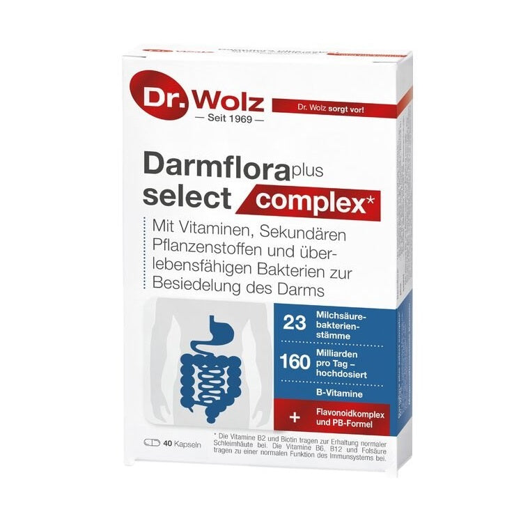 Dr Wolz Darmflora plus pasirinkite kompleksą N80
