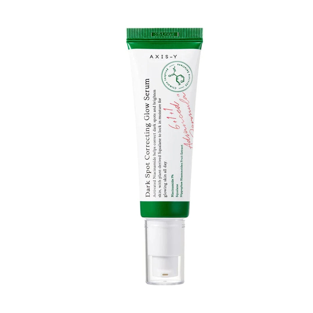 AXIS-Y Dark Spot Correcting Glow Serum with Niacinamide 5% in white tube