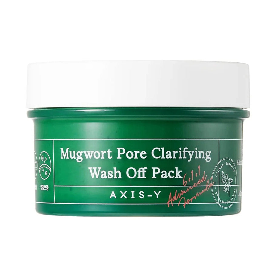 AXIS-Y Mugwort Pore Clarifying Wash Off Pack valomoji veido kaukė