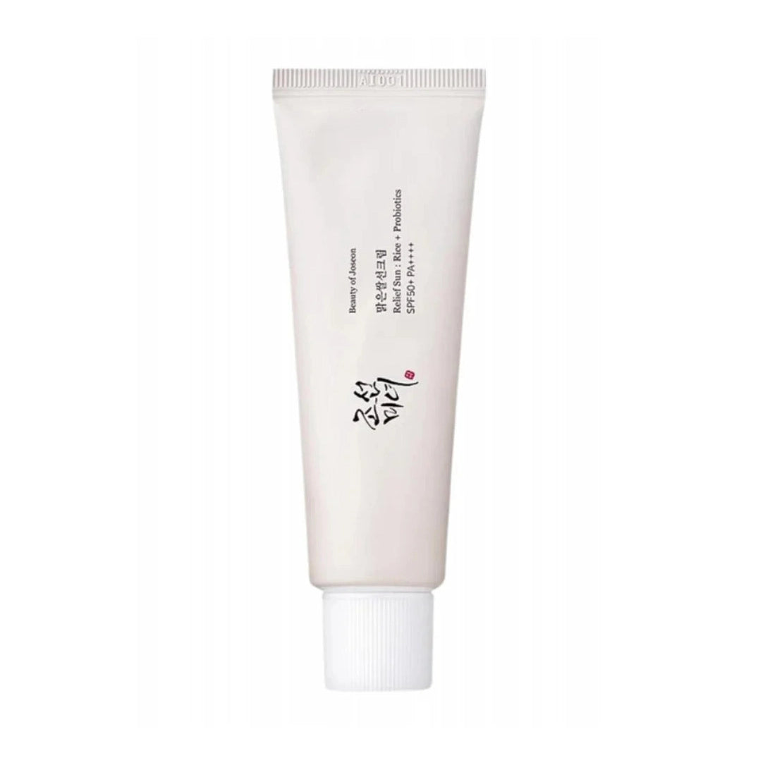 BEAUTY OF JOSEON Relief Sun Rice & Probiotics SPF 50 kremas nuo saulės