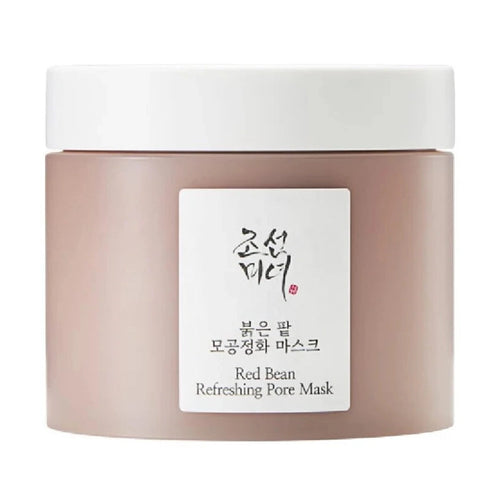 Beauty of Joseon Red Bean Refreshing Pore Mask in dusty rose jar with white lid