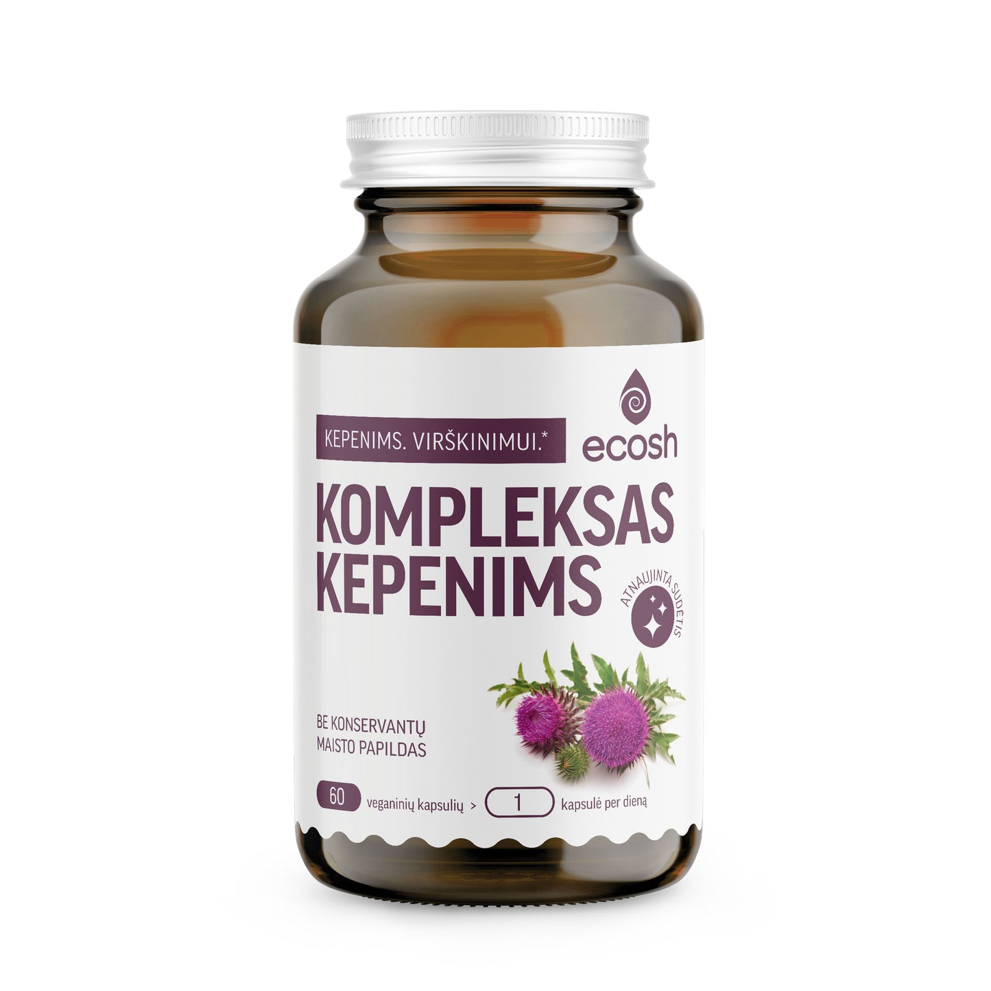 ECOSH kepenų kompleksas, 60 kapsulių