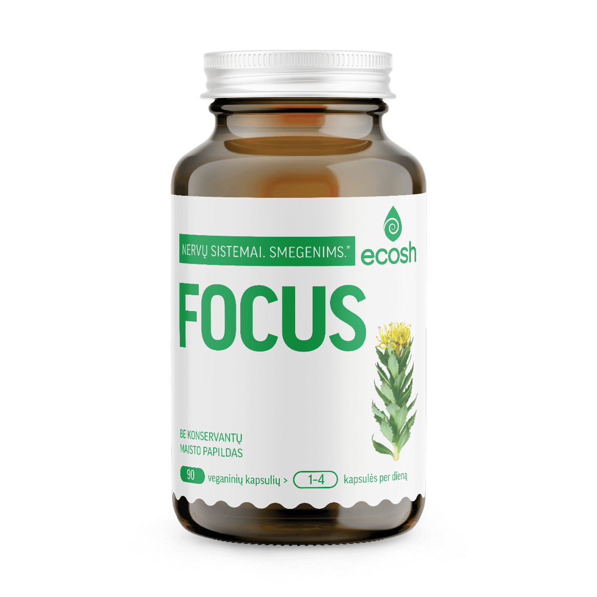 ECOSH Focus, 90 kapsulių