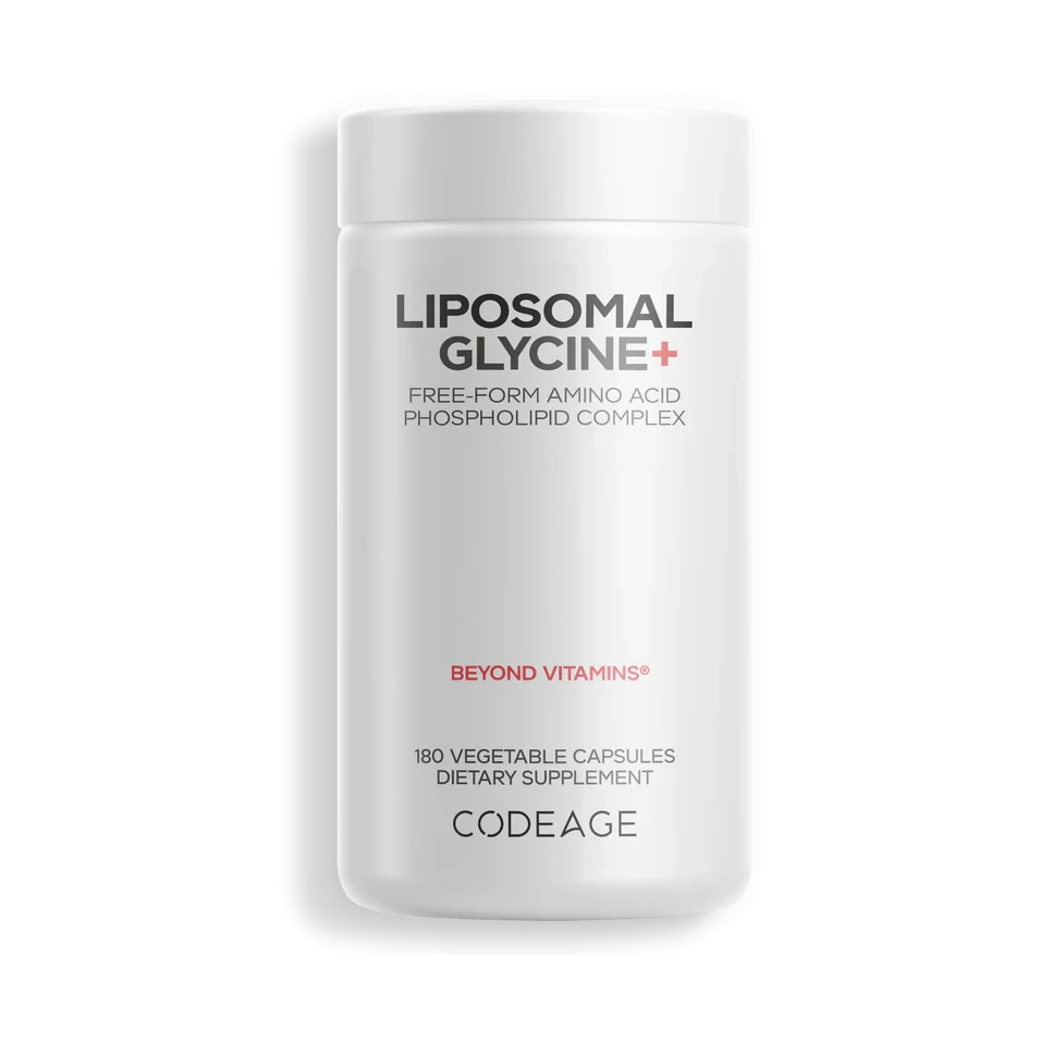Codeage Liposomal Glycine+ 180 vegetable capsules with Helix delivery