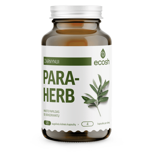 ECOSH Paraherb, 120 kapsulių