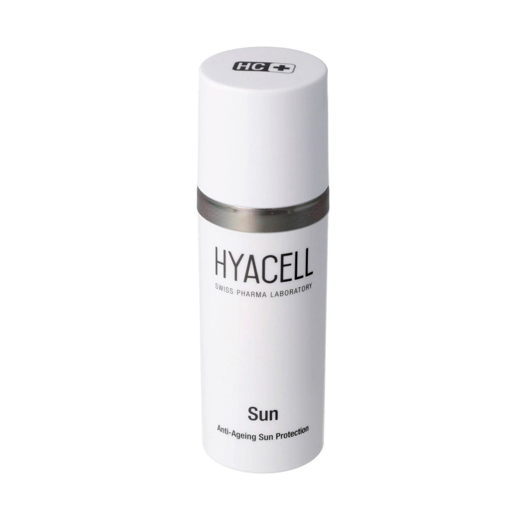Hyacell Anti-Ageing Sun Protection Cream SPF50+ white bottle