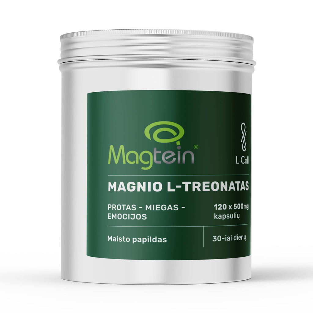 Magnio L-treonato kapsulės