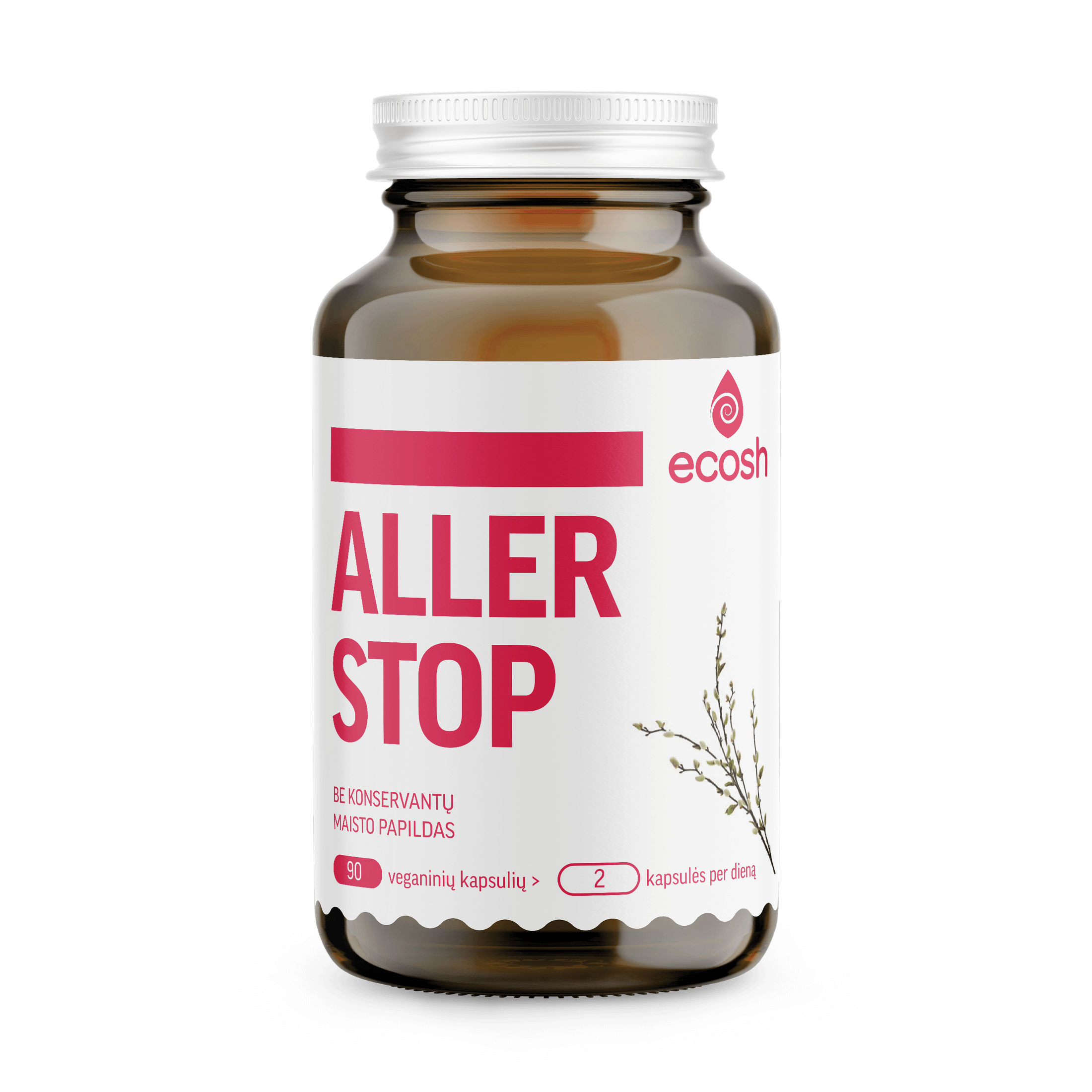ECOSH Aller Stop, 90 kapsulių