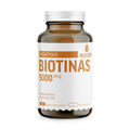 ECOSH bioaktyvus biotinas, 5000 µg, 90 kapsulių