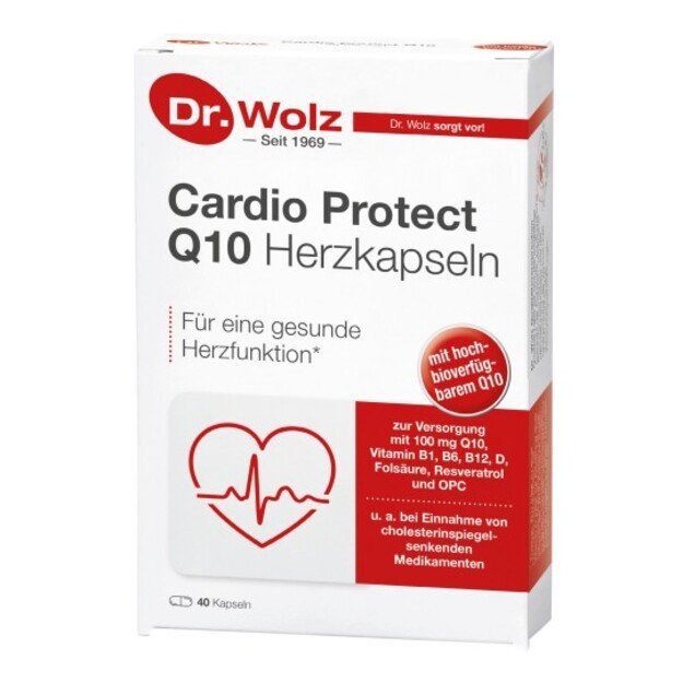 DR. WOLZ CARDIO PROTECT Q10 HERZKAPSELN, CAPS N40