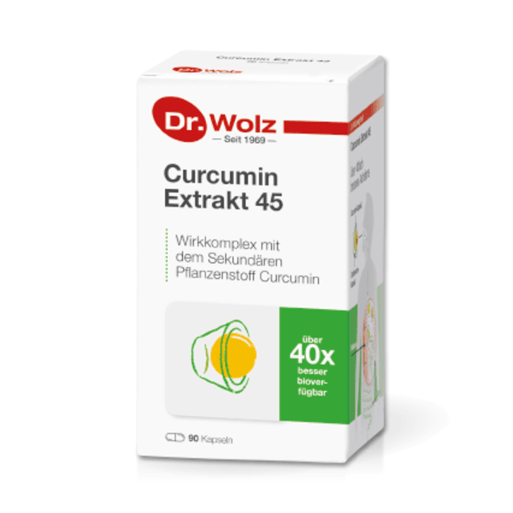DR. WOLZ CURCUMIN EXTRAKT 45, N90