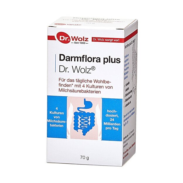 DR. WOLZ DARMFLORA PLUS, 70 g