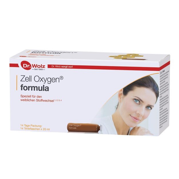 DR. WOLZ ZELL OXYGEN® FORMULA, AMP. 14 x 20 ml