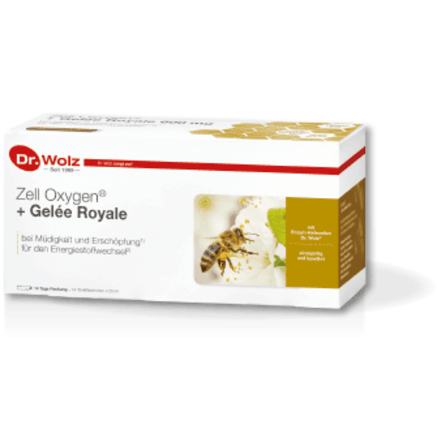 DR. WOLZ ZELL OXYGEN® + GELÉE ROYALE, 1000 mg