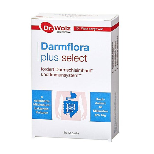 DR. WOLZ DARMFLORA PLUS SELECT, CAPS. N80