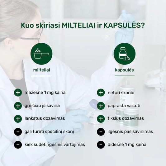 Magnio L-treonato kapsulės