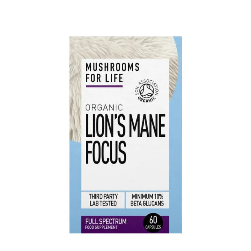 Maisto papildas Organic Lion‘s Mane Focus