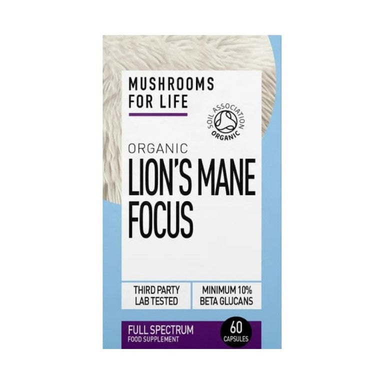 Maisto papildas Organic Lion‘s Mane Focus