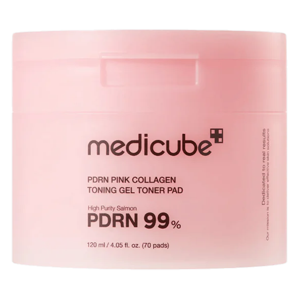 Medicube PDRN Pink Collagen Toning Gel Toner Pad