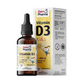 Zein Pharma Vitamin D3 Kids oral drops in brown glass bottle with dropper and yellow box packaging