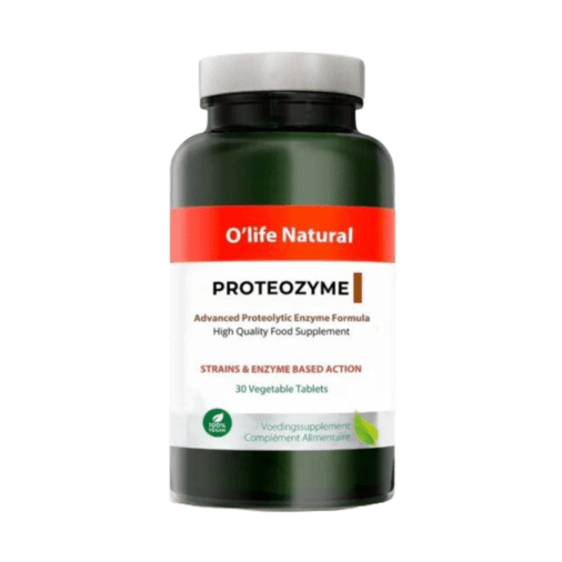 O'LIFE NATŪRALUS PROTEOZIMAS, TABLETĖS N30